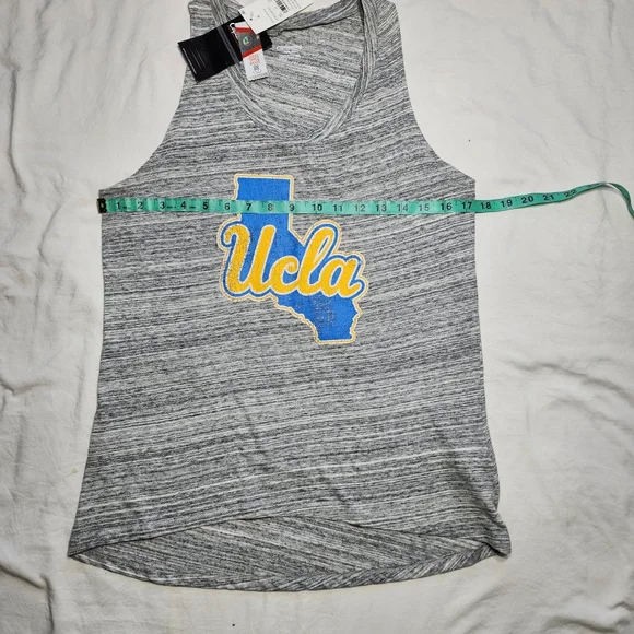 Gray UCLA Women's Tank Top, Size M. - Picture 3 of 4
